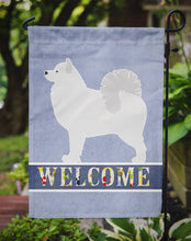 Load image into Gallery viewer, Samoyed Welcome Garden Flag - Outdoor Decorative Yard Flag BB5563GF