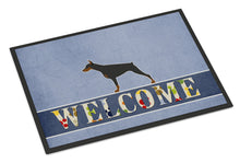 Load image into Gallery viewer, Doberman Pinscher Welcome Doormat - 24x36 Decorative Floor Mat – Indoor/Outdoor Rug with Artistic Flair BB5564JMAT