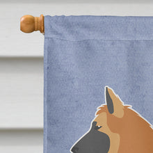 Load image into Gallery viewer, Belgian Shepherd Welcome Flag Canvas House Size BB5565CHF
