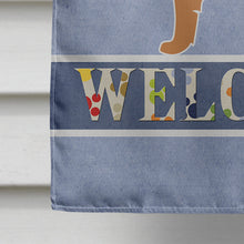Load image into Gallery viewer, Belgian Shepherd Welcome Flag Canvas House Size BB5565CHF
