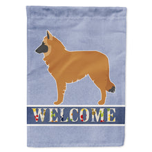 Load image into Gallery viewer, Belgian Shepherd Welcome Flag Canvas House Size BB5565CHF