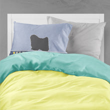Load image into Gallery viewer, Puli Welcome Fabric Standard Pillowcase – Artistic Decorative Front, White Back BB5567PILLOWCASE