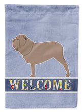 Load image into Gallery viewer, Neapolitan Mastiff Welcome Garden Flag - Outdoor Decorative Yard Flag BB5569GF