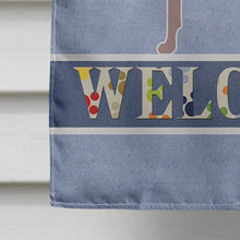 Load image into Gallery viewer, Dogo Argentino Welcome Flag Canvas House Size BB5571CHF