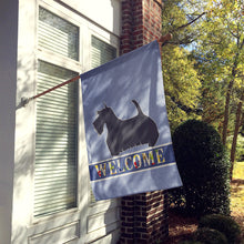 Load image into Gallery viewer, Scottish Terrier Welcome Flag Canvas House Size BB5573CHF