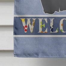 Load image into Gallery viewer, Scottish Terrier Welcome Flag Canvas House Size BB5573CHF