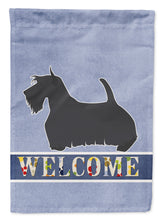 Load image into Gallery viewer, Scottish Terrier Welcome Flag Canvas House Size BB5573CHF