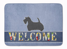 Load image into Gallery viewer, Scottish Terrier Welcome Machine Washable Memory Foam Mat BB5573RUG