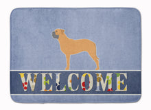 Load image into Gallery viewer, Bullmastiff Welcome Machine Washable Memory Foam Mat BB5575RUG