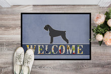 Load image into Gallery viewer, Giant Schnauzer Welcome Doormat - 18x27 Decorative Floor Mat – Indoor/Outdoor Rug with Artistic Flair BB5577MAT