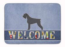 Load image into Gallery viewer, Giant Schnauzer Welcome Machine Washable Memory Foam Mat BB5577RUG