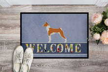 Load image into Gallery viewer, Basenji Welcome Doormat - 24x36 Decorative Floor Mat – Indoor/Outdoor Rug with Artistic Flair BB5578JMAT