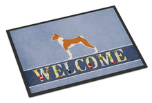 Load image into Gallery viewer, Basenji Welcome Doormat - 24x36 Decorative Floor Mat – Indoor/Outdoor Rug with Artistic Flair BB5578JMAT