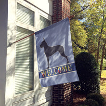 Load image into Gallery viewer, Great Dane Welcome Flag Canvas House Size BB5579CHF
