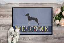Load image into Gallery viewer, Great Dane Welcome Doormat - 18x27 Decorative Floor Mat – Indoor/Outdoor Rug with Artistic Flair BB5579MAT
