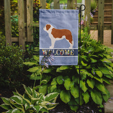 Load image into Gallery viewer, Saint Bernard Welcome Garden Flag - Outdoor Decorative Yard Flag BB5580GF