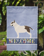 Load image into Gallery viewer, Bull Terrier Welcome Garden Flag - Outdoor Decorative Yard Flag BB5582GF