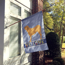 Load image into Gallery viewer, Fila Brasileiro Welcome Flag Canvas House Size BB5583CHF