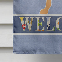 Load image into Gallery viewer, Fila Brasileiro Welcome Flag Canvas House Size BB5583CHF