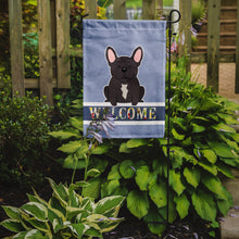 Load image into Gallery viewer, French Bulldog Brindle Welcome Garden Flag - Outdoor Decorative Yard Flag BB5590GF
