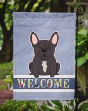 Load image into Gallery viewer, French Bulldog Brindle Welcome Garden Flag - Outdoor Decorative Yard Flag BB5590GF