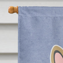 Load image into Gallery viewer, French Bulldog Cream Welcome Flag Canvas House Size BB5591CHF