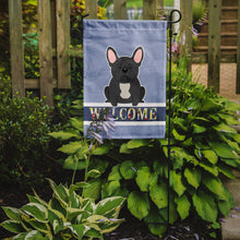 Load image into Gallery viewer, French Bulldog Black Welcome Garden Flag - Outdoor Decorative Yard Flag BB5595GF