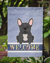 Load image into Gallery viewer, French Bulldog Black Welcome Garden Flag - Outdoor Decorative Yard Flag BB5595GF