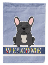Load image into Gallery viewer, French Bulldog Black Welcome Garden Flag - Outdoor Decorative Yard Flag BB5595GF