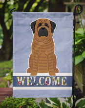 Load image into Gallery viewer, Mastiff Brindle Welcome Garden Flag - Outdoor Decorative Yard Flag BB5596GF