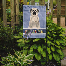 Load image into Gallery viewer, Mastiff Brindle White Welcome Garden Flag - Outdoor Decorative Yard Flag BB5597GF