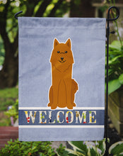 Load image into Gallery viewer, Karelian Bear Dog Welcome Garden Flag - Outdoor Decorative Yard Flag BB5603GF