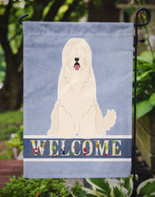 Load image into Gallery viewer, South Russian Sheepdog Welcome Garden Flag - Outdoor Decorative Yard Flag BB5605GF