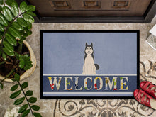 Load image into Gallery viewer, West Siberian Laika Spitz Welcome Doormat - 18x27 Decorative Floor Mat – Indoor/Outdoor Rug with Artistic Flair BB5606MAT