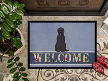 Load image into Gallery viewer, Black Russian Terrier Welcome Doormat - 18x27 Decorative Floor Mat – Indoor/Outdoor Rug with Artistic Flair BB5607MAT