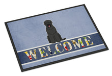 Load image into Gallery viewer, Black Russian Terrier Welcome Doormat - 18x27 Decorative Floor Mat – Indoor/Outdoor Rug with Artistic Flair BB5607MAT
