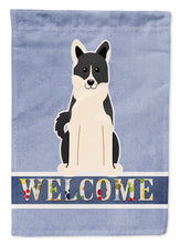 Load image into Gallery viewer, Russo-European Laika Spitz Welcome Garden Flag - Outdoor Decorative Yard Flag BB5610GF