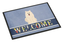 Load image into Gallery viewer, Samoyed Welcome Doormat - 18x27 Decorative Floor Mat – Indoor/Outdoor Rug with Artistic Flair BB5611MAT