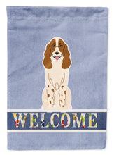Load image into Gallery viewer, Russian Spaniel Welcome Garden Flag - Outdoor Decorative Yard Flag BB5612GF