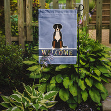 Load image into Gallery viewer, Greater Swiss Mountain Dog Welcome Garden Flag - Outdoor Decorative Yard Flag BB5618GF