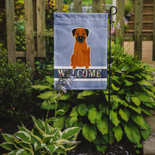 Load image into Gallery viewer, Border Terrier Welcome Garden Flag - Outdoor Decorative Yard Flag BB5620GF
