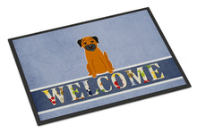 Load image into Gallery viewer, Border Terrier Welcome Doormat - 18x27 Decorative Floor Mat – Indoor/Outdoor Rug with Artistic Flair BB5620MAT