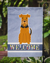 Load image into Gallery viewer, Airedale Welcome Garden Flag - Outdoor Decorative Yard Flag BB5622GF