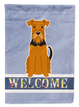 Load image into Gallery viewer, Airedale Welcome Garden Flag - Outdoor Decorative Yard Flag BB5622GF