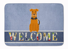Load image into Gallery viewer, Airedale Welcome Machine Washable Memory Foam Mat BB5622RUG