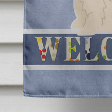 Load image into Gallery viewer, Westie Welcome Flag Canvas House Size BB5623CHF