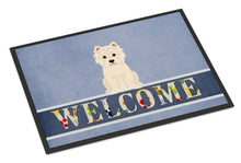 Load image into Gallery viewer, Westie Welcome Doormat - 18x27 Decorative Floor Mat – Indoor/Outdoor Rug with Artistic Flair BB5623MAT