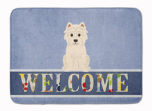 Load image into Gallery viewer, Westie Welcome Machine Washable Memory Foam Mat BB5623RUG