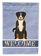 Load image into Gallery viewer, Appenzeller Sennenhund Welcome Garden Flag - Outdoor Decorative Yard Flag BB5624GF