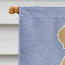 Load image into Gallery viewer, Yellow Labrador Welcome Flag Canvas House Size BB5636CHF